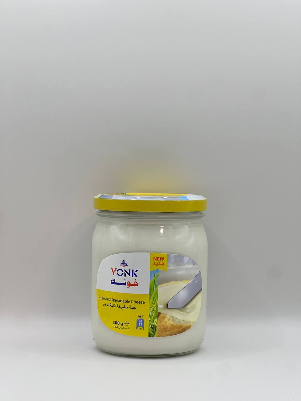 جبنة مطبوخة قابلة للدهن فونك زجاجي 500g